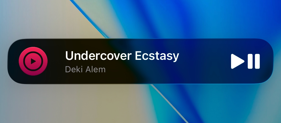 Undercover Ecstasy - Live Activity