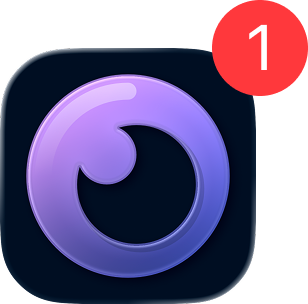 Swiftseerr icon with badge